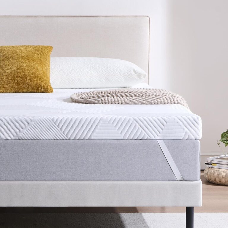Surmatelas en mousse à mémoire de forme TWIREST 160 × 200 cm · 7,5 cm